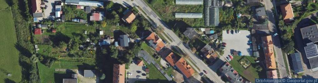 Zdjęcie satelitarne Nowodworska ul.