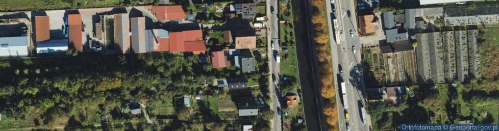 Zdjęcie satelitarne Nowiny ul.