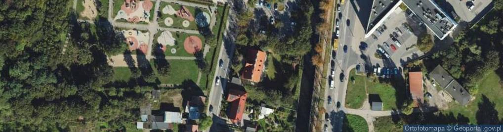 Zdjęcie satelitarne Nowiny ul.