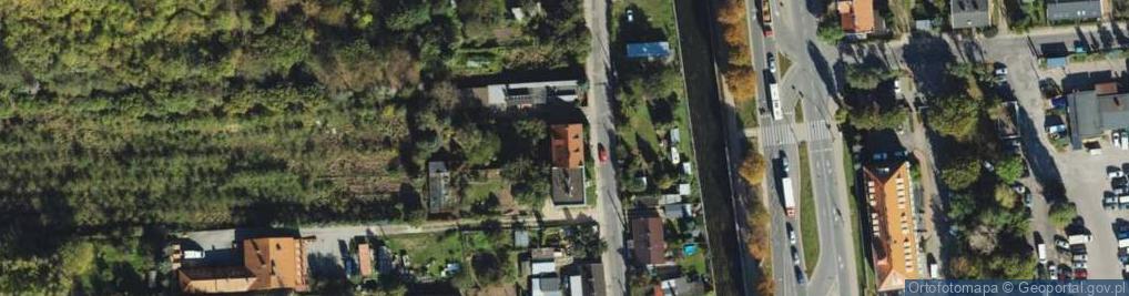Zdjęcie satelitarne Nowiny ul.