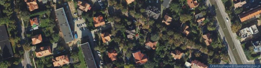 Zdjęcie satelitarne Noakowskiego Stanisława ul.