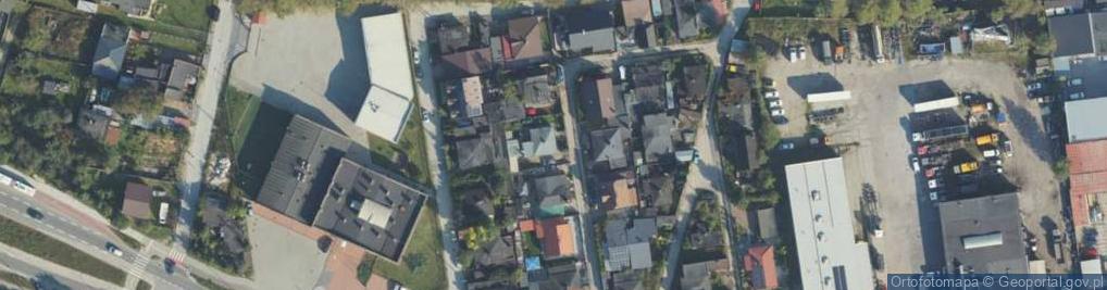 Zdjęcie satelitarne Nowodworskiego ul.