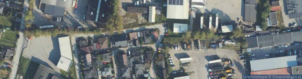 Zdjęcie satelitarne Nowodworskiego ul.