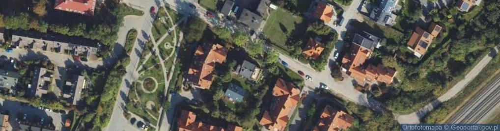 Zdjęcie satelitarne Nowodworcowa ul.