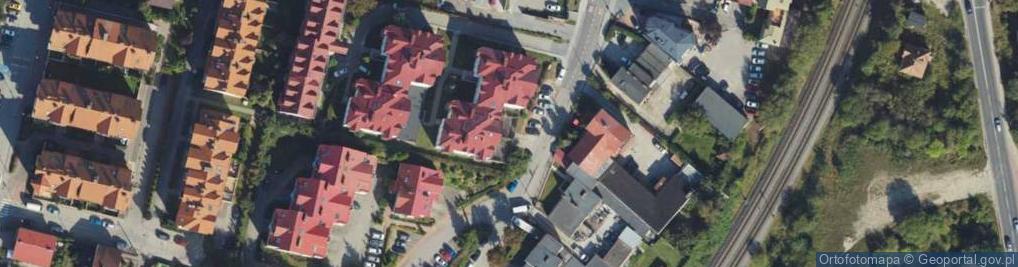 Zdjęcie satelitarne Nowodworcowa ul.