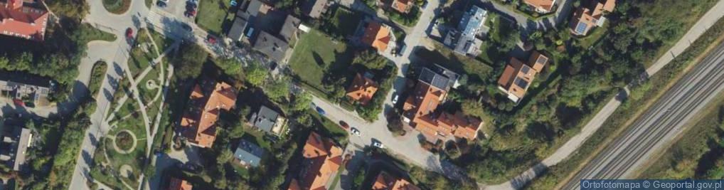 Zdjęcie satelitarne Nowodworcowa ul.