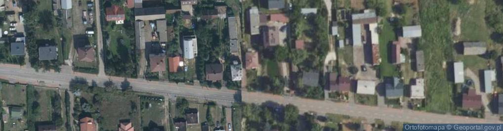 Zdjęcie satelitarne Nowodworska ul.