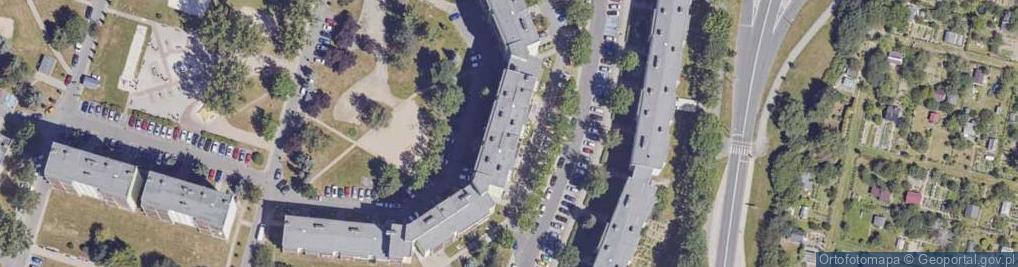 Zdjęcie satelitarne Noskowskiego Zygmunta ul.