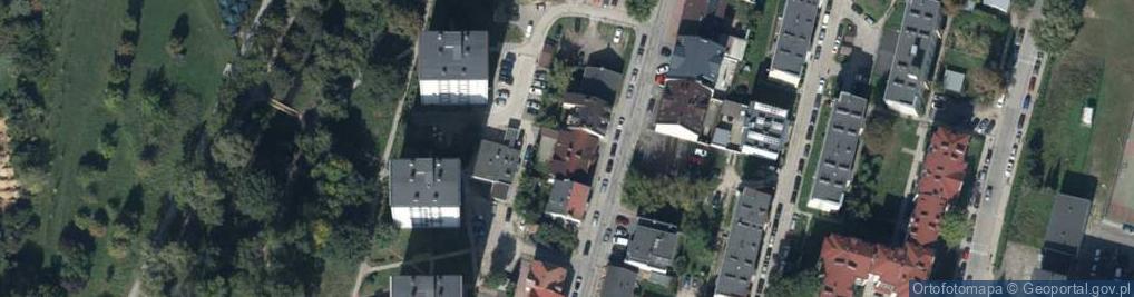 Zdjęcie satelitarne Nowy Świat ul.