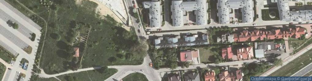 Zdjęcie satelitarne Norymberska ul.