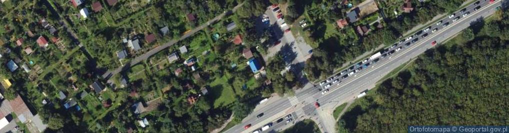 Zdjęcie satelitarne Nowohucka ul.