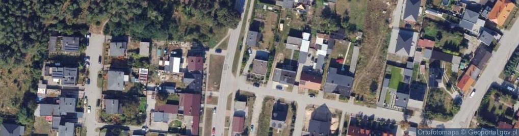 Zdjęcie satelitarne Nowy Rynek ul.