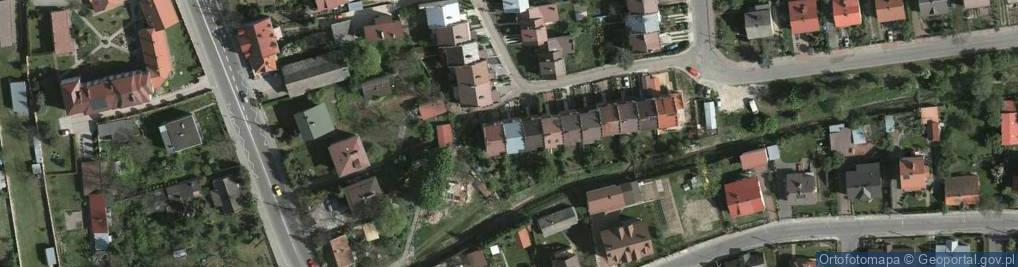 Zdjęcie satelitarne Nowińskiego Bronisława, burm. ul.