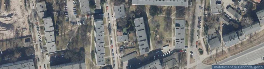 Zdjęcie satelitarne Nowopolska ul.