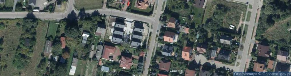 Zdjęcie satelitarne Nowogródek ul.