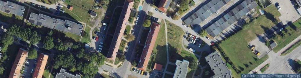 Zdjęcie satelitarne Nowowiejskiego ul.