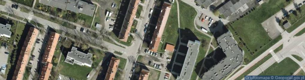 Zdjęcie satelitarne Nowowiejskiego ul.
