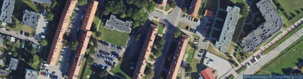 Zdjęcie satelitarne Nowowiejskiego ul.