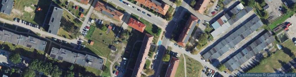 Zdjęcie satelitarne Nowowiejskiego ul.