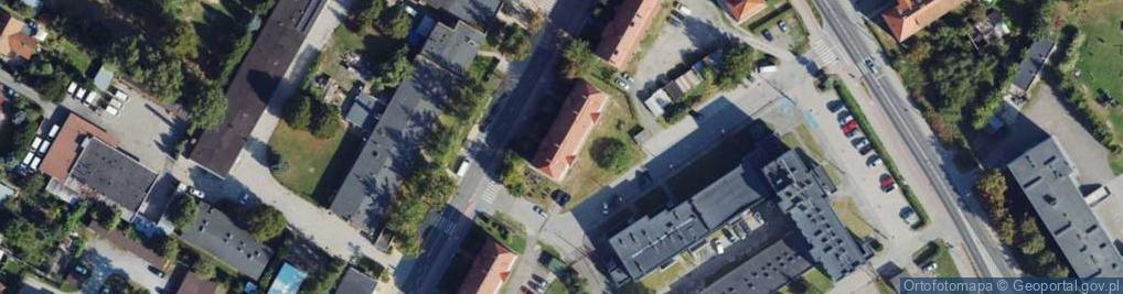Zdjęcie satelitarne Nowowiejskiego ul.