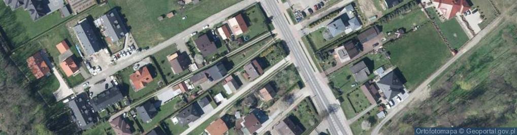 Zdjęcie satelitarne Nowosądecka ul.