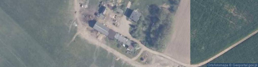 Zdjęcie satelitarne Nowa Sikorska Huta ul.