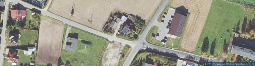Zdjęcie satelitarne Nowa Wieś Książęca ul.