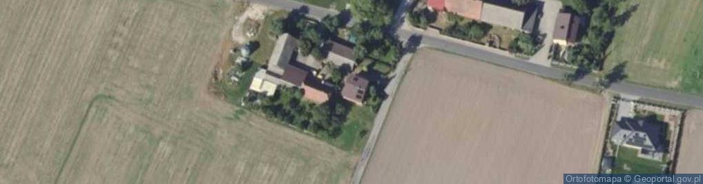 Zdjęcie satelitarne Nowa Wieś Książęca-Parcele ul.