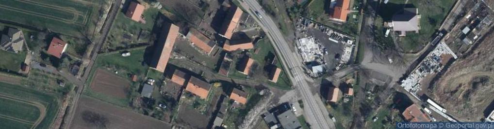 Zdjęcie satelitarne Nowa Wieś Legnicka ul.