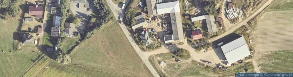 Zdjęcie satelitarne Nowa Wieś Podgórna ul.