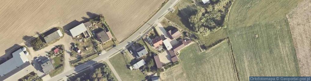 Zdjęcie satelitarne Nowa Wieś Podgórna ul.