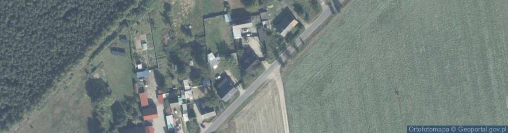 Zdjęcie satelitarne Nowa Wieś Ujska ul.