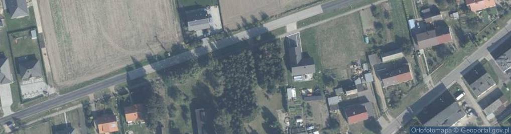 Zdjęcie satelitarne Nowa Wieś Ujska ul.