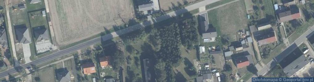 Zdjęcie satelitarne Nowa Wieś Ujska ul.
