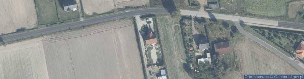 Zdjęcie satelitarne Nowa Wieś Ujska ul.