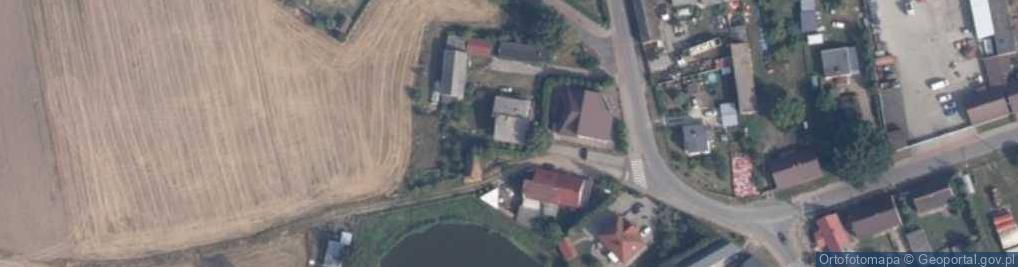 Zdjęcie satelitarne Nowa Wieś Ujska ul.