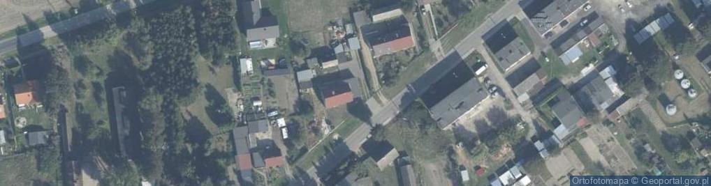 Zdjęcie satelitarne Nowa Wieś Ujska ul.