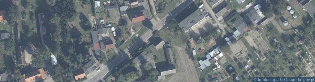 Zdjęcie satelitarne Nowa Wieś Ujska ul.