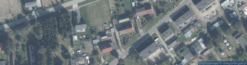 Zdjęcie satelitarne Nowa Wieś Ujska ul.