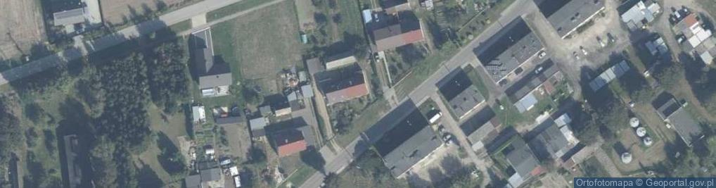 Zdjęcie satelitarne Nowa Wieś Ujska ul.