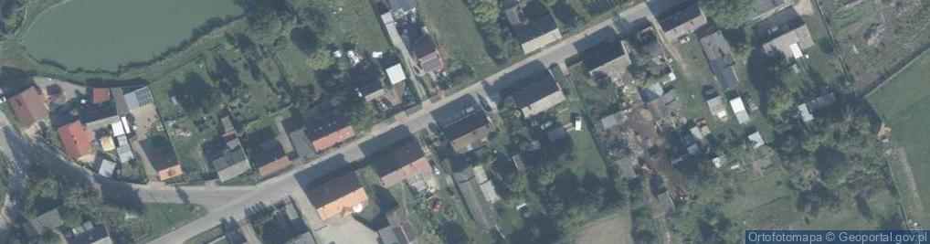 Zdjęcie satelitarne Nowa Wieś Ujska ul.