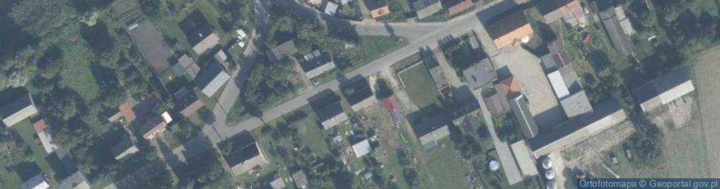Zdjęcie satelitarne Nowa Wieś Ujska ul.