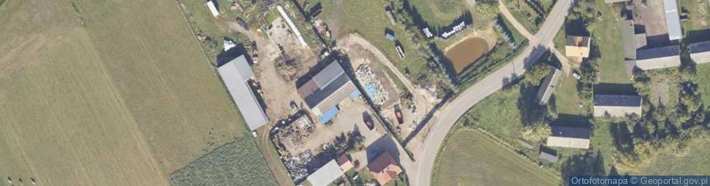 Zdjęcie satelitarne Nowa Wieś Wschodnia ul.