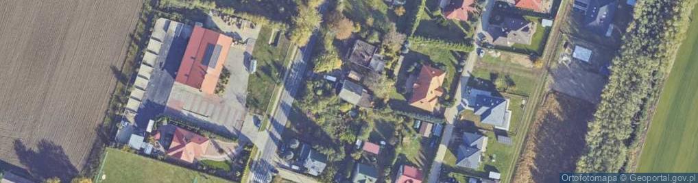 Zdjęcie satelitarne Nowa Wieś ul.