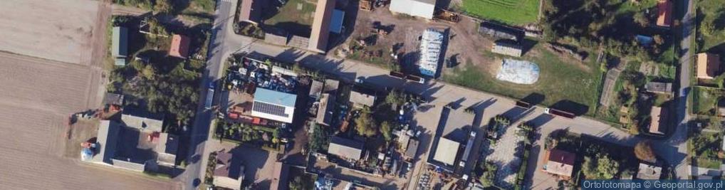 Zdjęcie satelitarne Nowa Wieś ul.