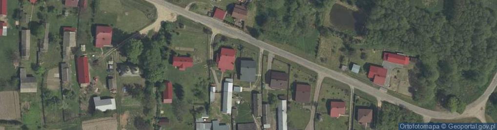 Zdjęcie satelitarne Nowe Brusno ul.