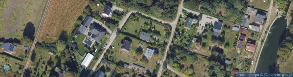 Zdjęcie satelitarne Nowe Dąbie ul.