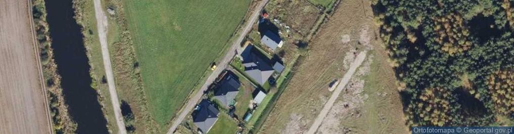 Zdjęcie satelitarne Nowe Dąbie ul.