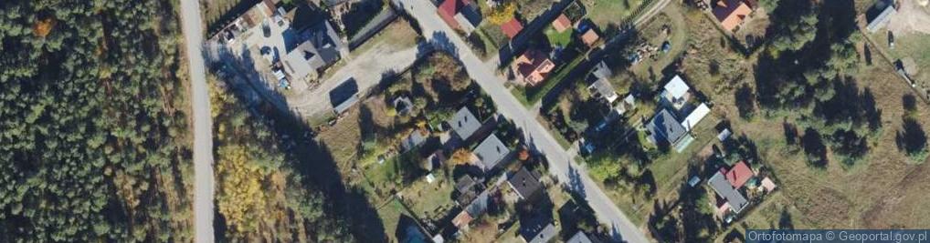 Zdjęcie satelitarne Nowe Dąbie ul.