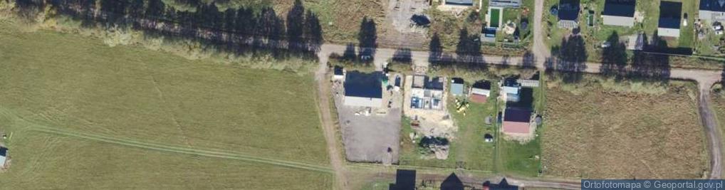 Zdjęcie satelitarne Nowe Dąbie ul.